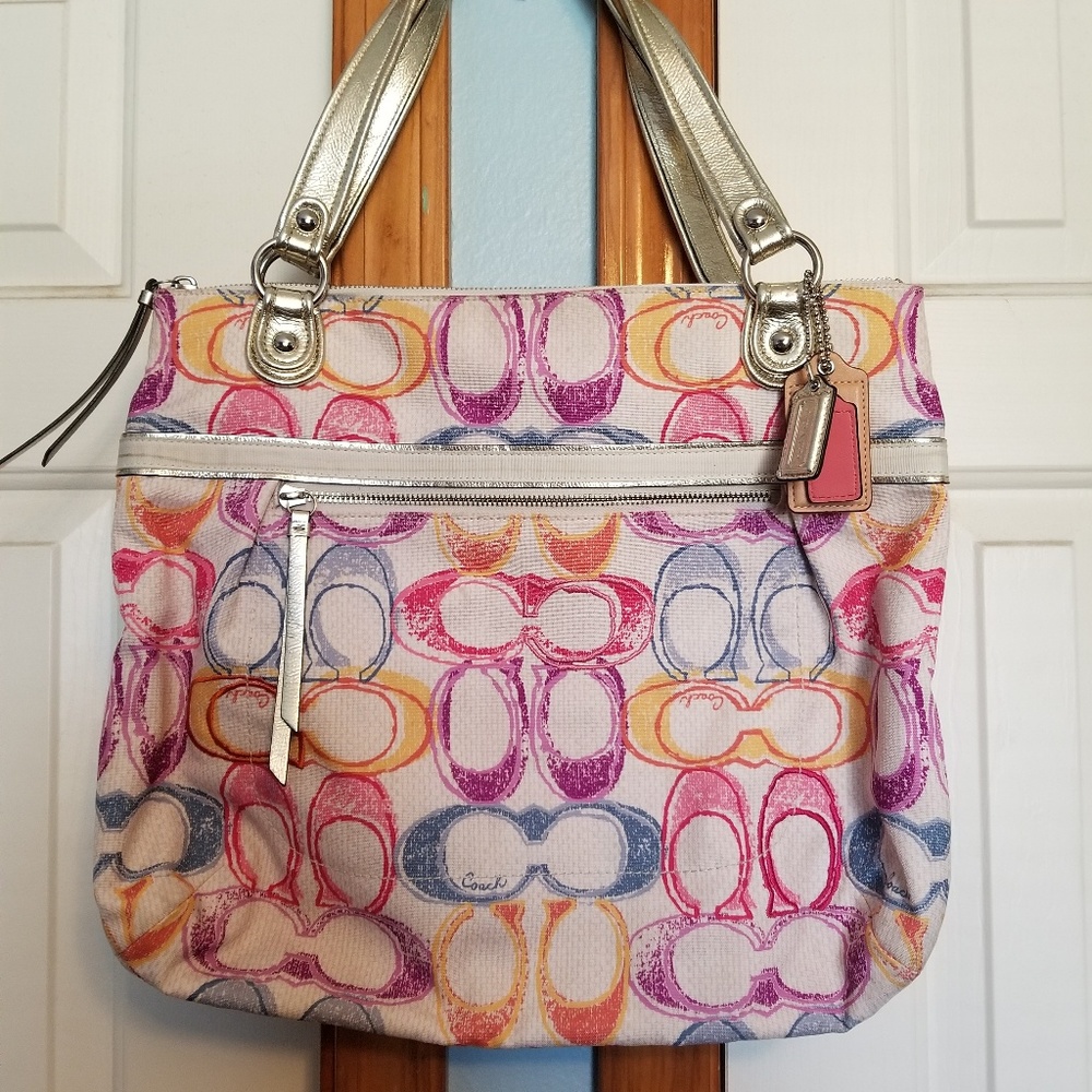 Poppy coach purse
